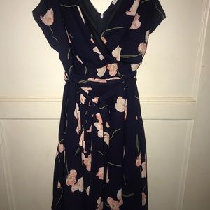 Black Floral Dress